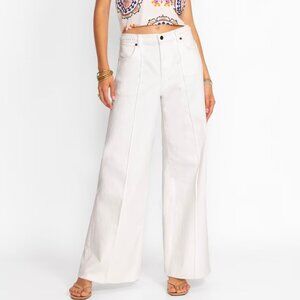 Johnny Was Braided Wide Leg Jeans